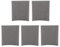 Nivvity 5 Unids 14,7x15x0,5 cm Kits De Filtro Aspirador, Filtro De Esponja Para Aspiradora, Accesorio De Filtro De Pantalla De Filtro De Esponja De Motor De Aspiradora Universal Para El Hogar