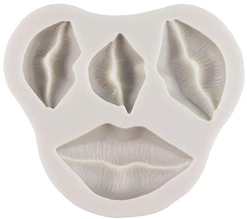 Love Lip Fondant Cake Mold Creative Lips Silicone Cake Decorating Tools Soap Mould Chocolate Mold