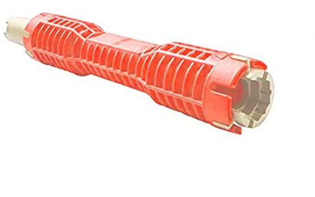 Llave para fregadero - Llave multifuncional de doble cabezal para canal, Llave de reparación de grifos de tubería de agua para baño, Herramienta de plomería