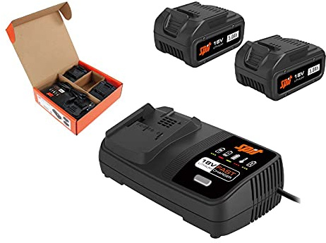 pack energie - 18 volts - 5ah - 2 batteries + 1 chargeur - spit 054548