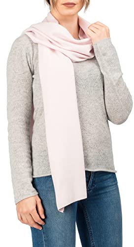 Dalle Piane Cashmere - Schal aus Kaschmir-Gemisch - Made in Italy - Damen, Farbe: Rosa, Einheitsgröße