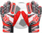 Herenear Torwarthandschuhe Kinder und Jugendliche, Junior Fußballhandschuhe Fußball Torwarthandschuhe, Torwart Fußball Handschuhe mit Fingersave, Stärken Grip und rutschfeste (8, Red)