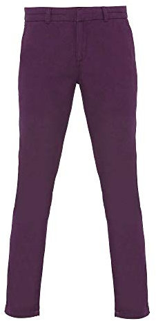 Asquith & Fox - Pantalon Style Chino - Femme (38) (Violet)