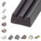 BRESKO 6-100 m Fensterdichtung Selbstklebend Dichtung Gummidichtung Epdm Türdichtung Dichtband Gummi Fenster Profil Abdichtung Dichtungsprofil (E - 15x8 mm - schwarz, 6 m)