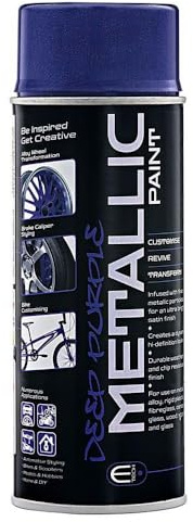 The Urban Company Purple Metallic Acrylic Paint E-Tech Deep Purple For Cars Bikes Home Scooters