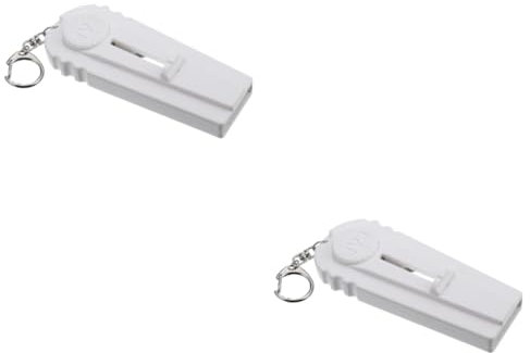 Alipis 2St Flaschenöffner Kronkorken-Shooter Schlüsselanhänger Dosenöffner Korkenzieher bieröffner Schlüsselbund Werkzeug zum Öffnen von Flaschen zappa automatisch Startprogramm Weiß