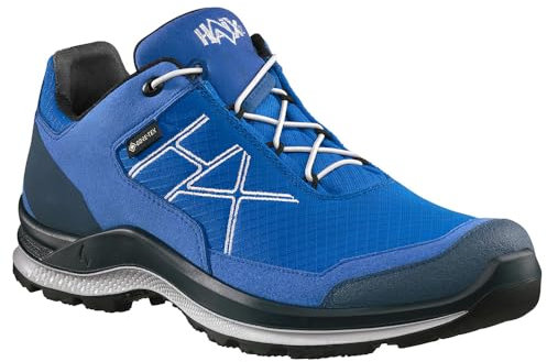 HAIX Black Eagle Adventure 3.0 GTX Low/Azure-Silver Außen sportlich und modern, innen bequem und verlässlich.. 44
