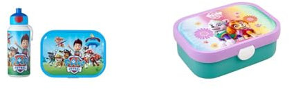 Mepal - Lunch-Set Campus - Lunch-Set für Kinder mit Pop-up Trinkflasche & Lunch Box & Lunchbox Campus - Bento Lunchbox für Kinder