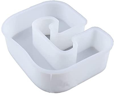 Moules en silicone en forme de lettres de l'alphabet pour travaux manuels, moules de moulage en résine époxy , moule en silicone majuscule de l'alphabet anglais