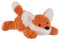 Apricot Lamb liegender Fuchs Plüschtiere für Kinder, weiche niedliche Kuscheltier für Baby Mädchen und Jungen, Flauschige Fuchs Orange 33 cm