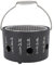 Mini poêle à charbon de bois rond japonais, outil de Barbecue Portable multifonctionnel avec poignée utilisé pour la préparation du thé en Camping (Small (5.9in))