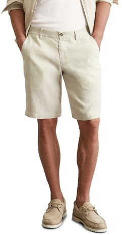 Marc O'Polo Herren M24003915000 Shorts, Gray Silk, 33 EU