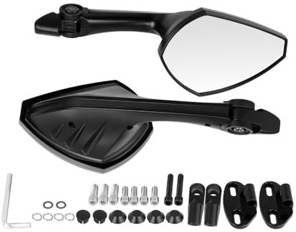 Motorrad Spiegel Für Yam&aha YZF-R1 YZF-R6 FZ6R YZF-R25 YZF-R125 YZF-R1S Motorradspiegel Motorrad Rückspiegel Motorradzubehör