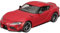 Maisto Toyota Supra GR: Modellauto im Maßstab 1:24, Türen beweglich, rot (532917R)