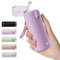 Exllena Petite Gourde Isotherme 150ml avec Paille à Ouverture Une Main, Mini Bouteille Isotherme Anti-Fuites & Design Ultra-Compact, Idéale pour le Sport, Bureau ou En Voiture(Violet Rosé)