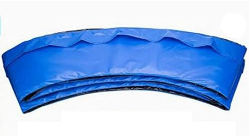 Federabdeckung Trampolin 244 305 366 396 427 cm, Trampolin Umrandung Blau, UV-beständig Reißfest Federabdeckung Randschutz Sicherheitsmatte mit EPE-Schaum, Trampolinzubehör(8ft)