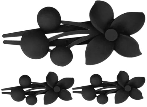 ARTSEWPLY 3 piezas Clip de Pelo de Flor para Mujer de Horquillas Francesas de Alta Resistencia Accesorios de Pelo Elegantes para Bodas