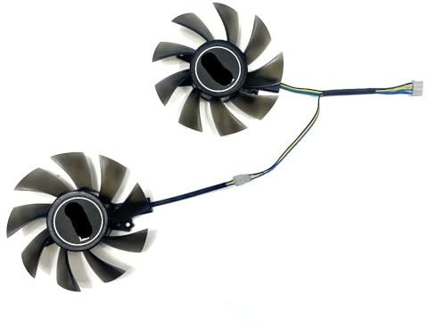 2pcs 75mm GA82S2H GTX1650 GTX1060 GPU FAN For KFA2 GTX 1060 OC GTX 1650 SUPER Graphics Cards As Replacement Fan Computer cooling part