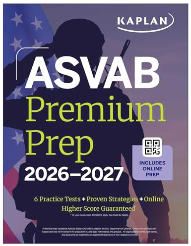 ASVAB Premium Prep 2026-2027 (Kaplan Test Prep)