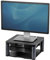 Fellowes Premium Plus Adjustable Monitor Stand, Black