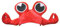 Petitebelle Halloween-Kostüm Tiere Hut Unisex-Kleidung Freie Größe Einheitsgröße Rot Crab