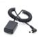 Fotga Extendable Power Cable Adapter for DC Connector to Decoded DC Coupler Dummy Battery NP-FW50 for Sony A7 A7R A7S II A5100 A6000 A6300 A6400 A6500 DSC-RX10 Camera
