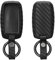 kwmobile Custodia Coprichiave Compatibile con Kia con 3 tasti Smartkey Cover - Copritelecomando Chiave Auto - Copri Chiavi Macchina Effetto Carbonio