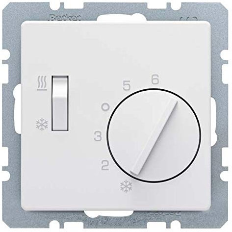 Raumtemperaturregler Q.x, pw. samt 20296089 4011334508984 Berker