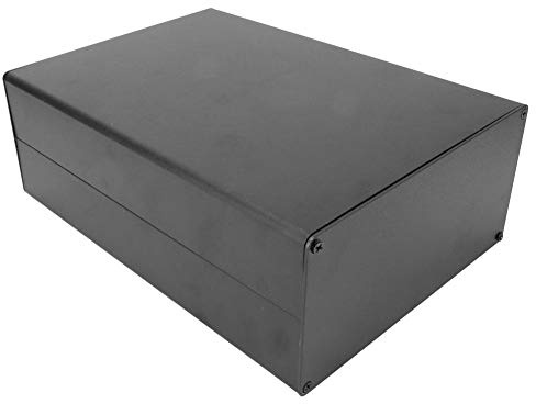 Aluminum Cooling Box,DIY Waterproof Electronic Box 80x160x220mm Project Junction Box Split Type Protect Box for Circuit Board GPRS