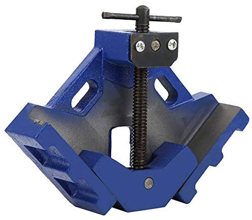 Single Handle Cast Iron Corner Clamp Right Angle Clamp Welder Tool Hardware Accessory Woodworking Clip Cast Iron 4 Inch