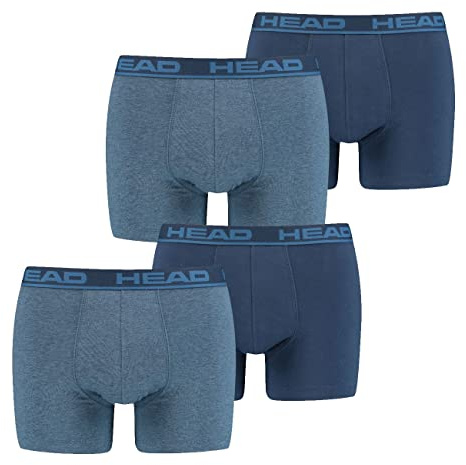HEAD Herren Basic Boxer Pant Shorts Unterwäsche Unterhose 2 er Pack