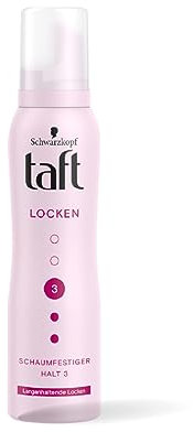Taft Schaumfestiger Locken Langanhaltende Locken Halt 3, 150 ml