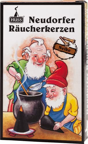 Huss Neudorfer Räucherkerzen - Nelke, 3x24 Stück, 72 Stück, 3 Packungen