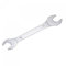 sourcing map Thin Open End Wrench, 16mm x 17mm Metric Mirror-Chrome Plated High Carbon Steel, for Household Maintenance and General Repairs