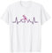 Feldhockeyspieler Hockey Hallenhockey Herzschlag Feldhockey T-Shirt