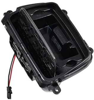 YUCKMZ Aschenbecher der Mittelkonsolen Auto Ascher mit Deckel Kompatibel mit BMW 5er F10 F11 F18 520i 525i 2010-2017 51169206347