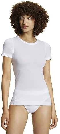 FALKE Damen Ultralight Cool Funktionsshirt Kurzarmshirt schnelltrocknend atmungsaktiv nachhaltiges Funktionsmaterial warme bis heiße Temperaturen ultraleicht kühlend Funktionsunterwäsche 1 Stück | kühlend für warme Temperaturen