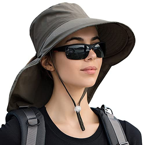 Chapeau Femme Eté Pliable Casquette Visière Chapeau Soleil pour Plage Voyage Sport Loisir