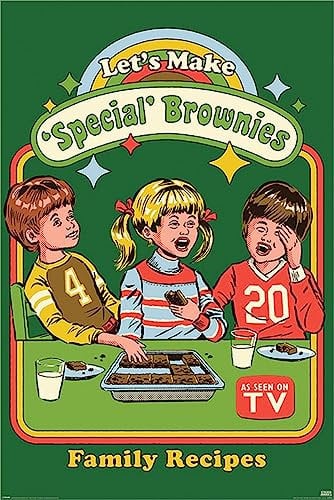 Laminiertes Maxi-Poster mit Steven Rhodes (Let's Make Special Brownies)