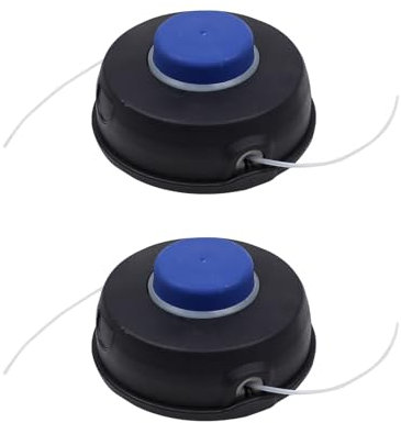 Mähkopf Fadenkopf Rasenmäher Fadenspule Rasentrimmer Faden Kopf M12 x 1,75 Rasentrimmerkopf Trimmerkopf Ersatz für Husqvarna T45 T45X 143R 235 R 333R 335 FR 343R 345 355F Motorsense Freischneider