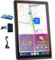 Volam 7 Pulgadas Pantalla Coche para Apple Carplay Android Auto, Car Play Portátil con Soporte Magnético,Carplay Pantalla Horizontal y Vertical,Navegación en Directo,Control por Voz, Mirror Link