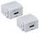 EasyByMall 1PCS USB Power Module, 220V Socket 5V Transformer 2.1A, For Mobile Phone Charging Panel, 0.91x 1.41in, For Mobile Phones, MP4s(2pcs)