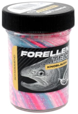 FTM Forellenteig schwimmend 50g - Forellenteig, Farbe/Aroma:Regenbogen - Knoblauch