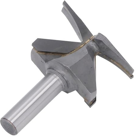 Arc Bending Integrated Router Bit, 1/2in Shank Industrial Cabinet Door Making Router Bit, Shaker Raised Cabinet Door Making Frame Panel Design Router Bits for Cabinet Door