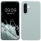 kwmobile Hülle kompatibel mit Samsung Galaxy A36 5G Hülle - Silikon Handy Case - Handyhülle weiche Oberfläche - kabelloses Laden - Cool Mint