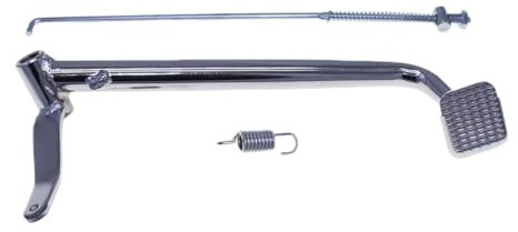 Milageto Pedal de Freno de Motocicleta, Palanca de Pie Accesorios de Motocicleta Compatibles, Palanca de Frenos