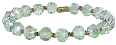 Konplott Armband Petit Glamour d´Afrique hell grün antik Messing