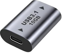 Wvxilyr Adaptador USB C Hembra a USB Hembra 3.1, Adaptador USB A Tipo C, USB Tipo C Adaptadors, Compatible pour Sincronización de Datos y Carga Rápida Laptop, PC, Teléfonos Inteligentes