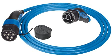 Mennekes 36433 E-Auto Ladekabel 7,5 m - Mode 3 Typ 2 20A 1PH - Wallbox-Zubehör für 4,6kw Elektro- und Hybrid-Fahrzeuge