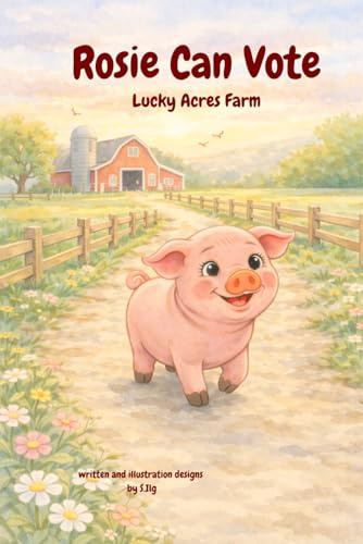 Rosie can Vote: Lucky Acres Farm. childrens book,